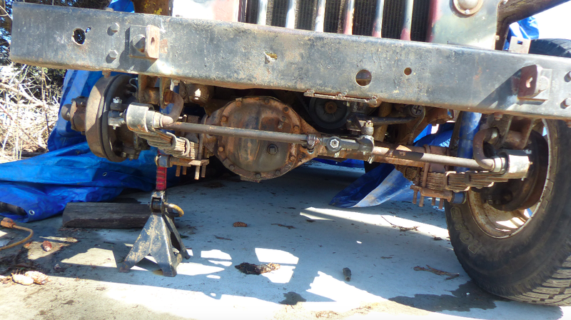 CJ-2A Front Suspension
